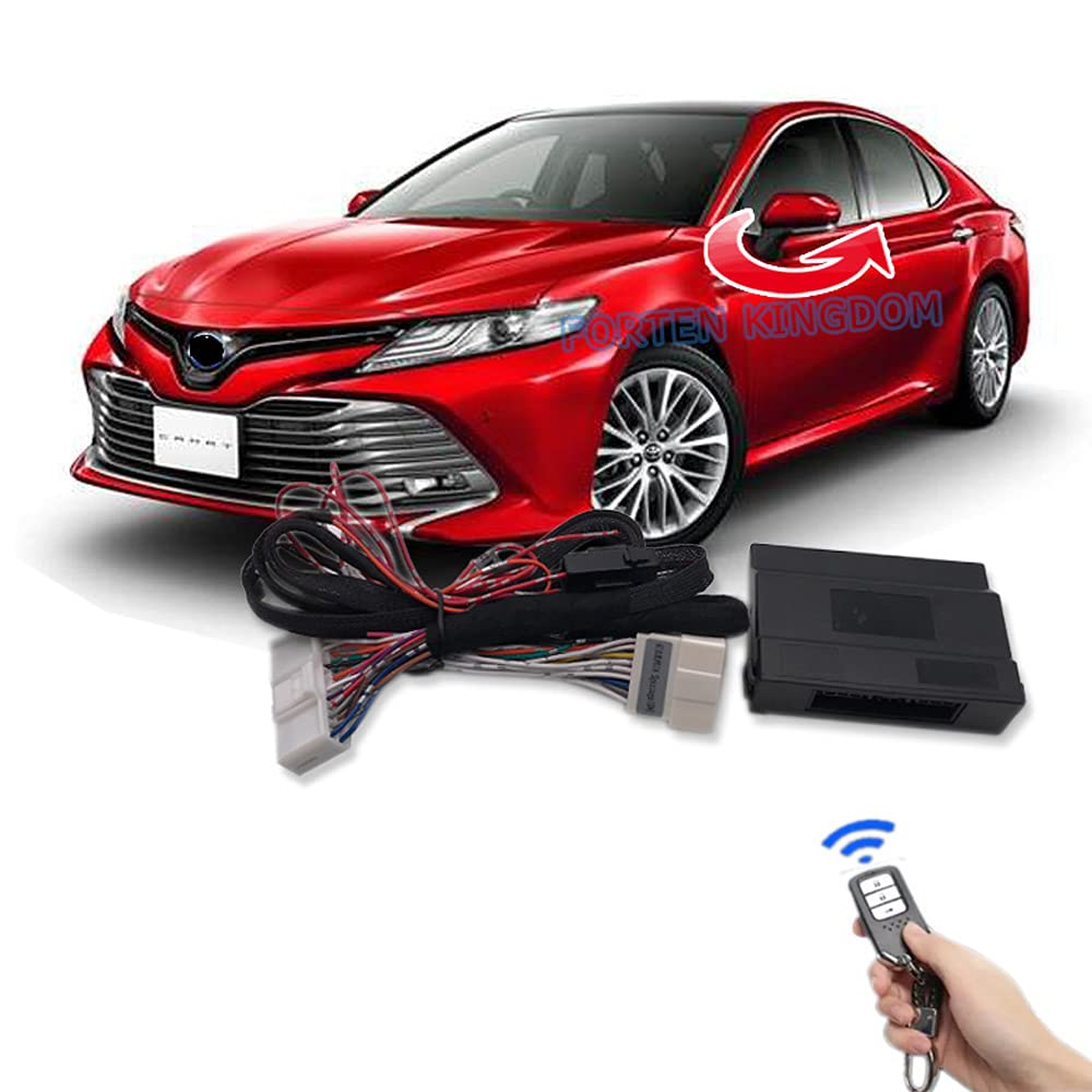 Forten Kingdom Car Intelligent Auto Side Rear Mirror Folder Folding Spread Kit Module Device Accessories For Toyota Camry 2009-2017 Remote Control