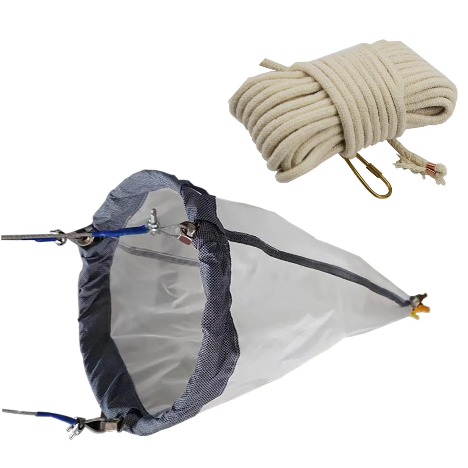plankton network Red de plancton de malla 125-23,62" de alto, 8,27" de diámetro, red de recolección de plancton de 13 lb, redes de arrastre para la recolección de fitoplancton