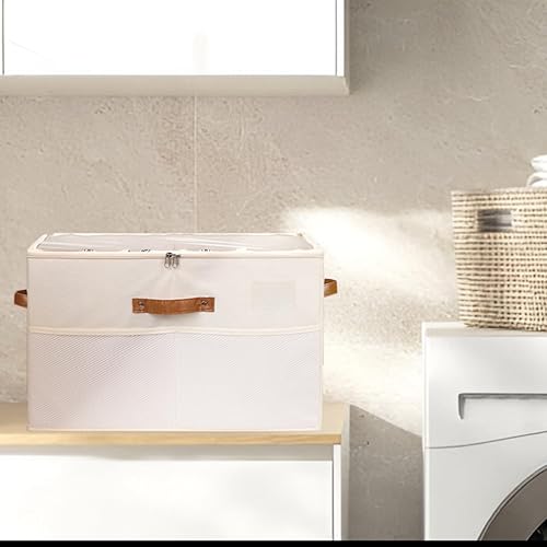 Miniatura 9 de Organizador de zapatos para armario con cepillo de limpieza, capacidad para 16 pares, caja de almacenamiento plegable de alta calidad con tapa