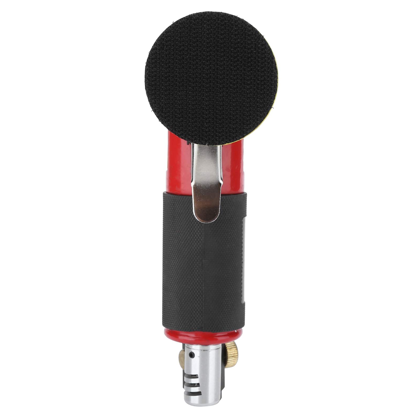 Mini lijadora neumática excéntrica, lijadora de aire con almohadilla de gancho y bucle, herramienta de pulido de 16000 RPM para carrocería de automóvil, carpintería y detalles de metal (2-3 pulgadas