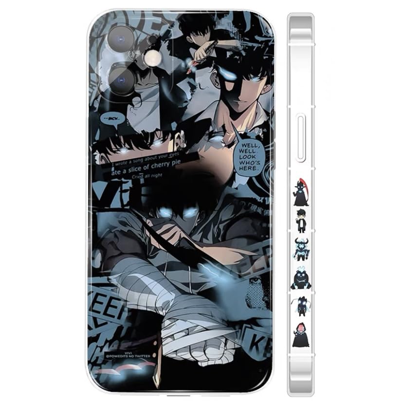 当選人数10名 未使用 俺だけレベルアップな件 スマホケース iPhone14 Amazon.co.jp: スマホケース iPhoneケース 俺だけレベルアップな
