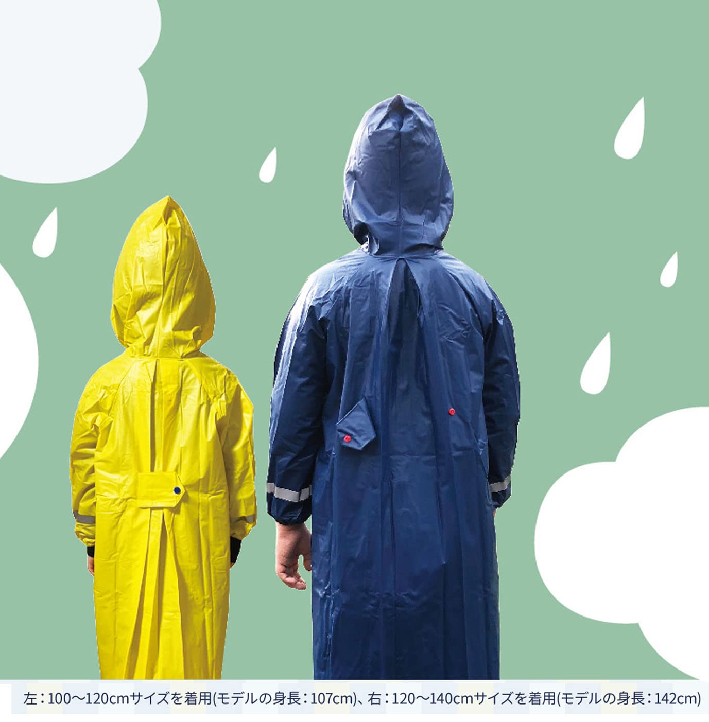 レインコート　コート 楽天市場】レインコート レディース 好評 カッパ 合羽 レイン