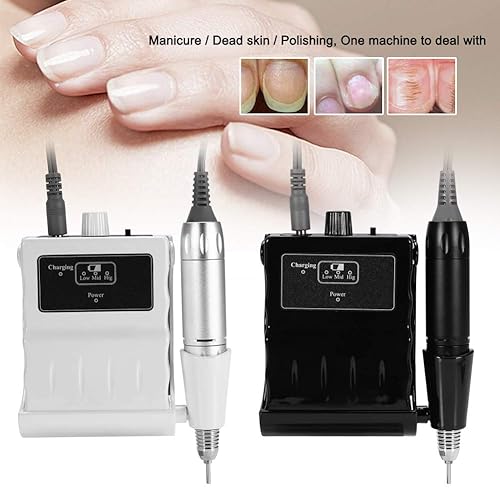 Miniatura 10 de Taladro de uñas de 30000 RPM, recargable, portátil, eléctrico, lima E, acrílico, brocas, pulidor, juegos de pulidoras de uñas, taladro de uñas para