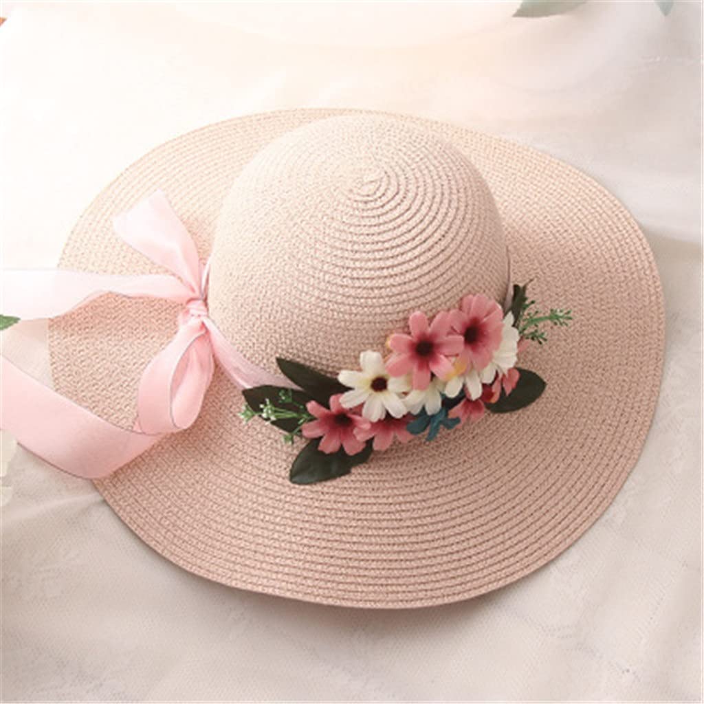 Cappelli da sole per ragazze estive Cappello di paglia con