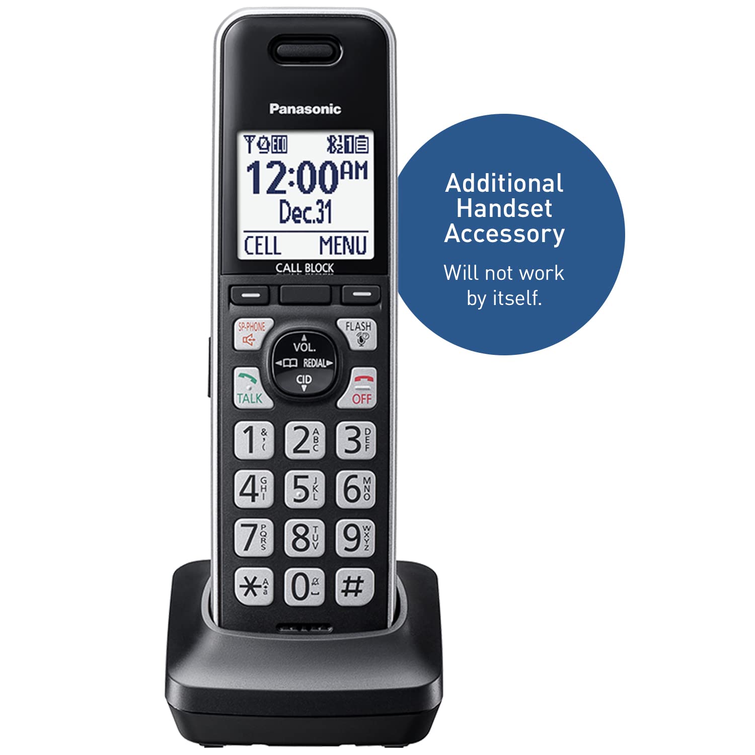 Amazon.com : Panasonic Cordless Phone Handset Accessory Compatible