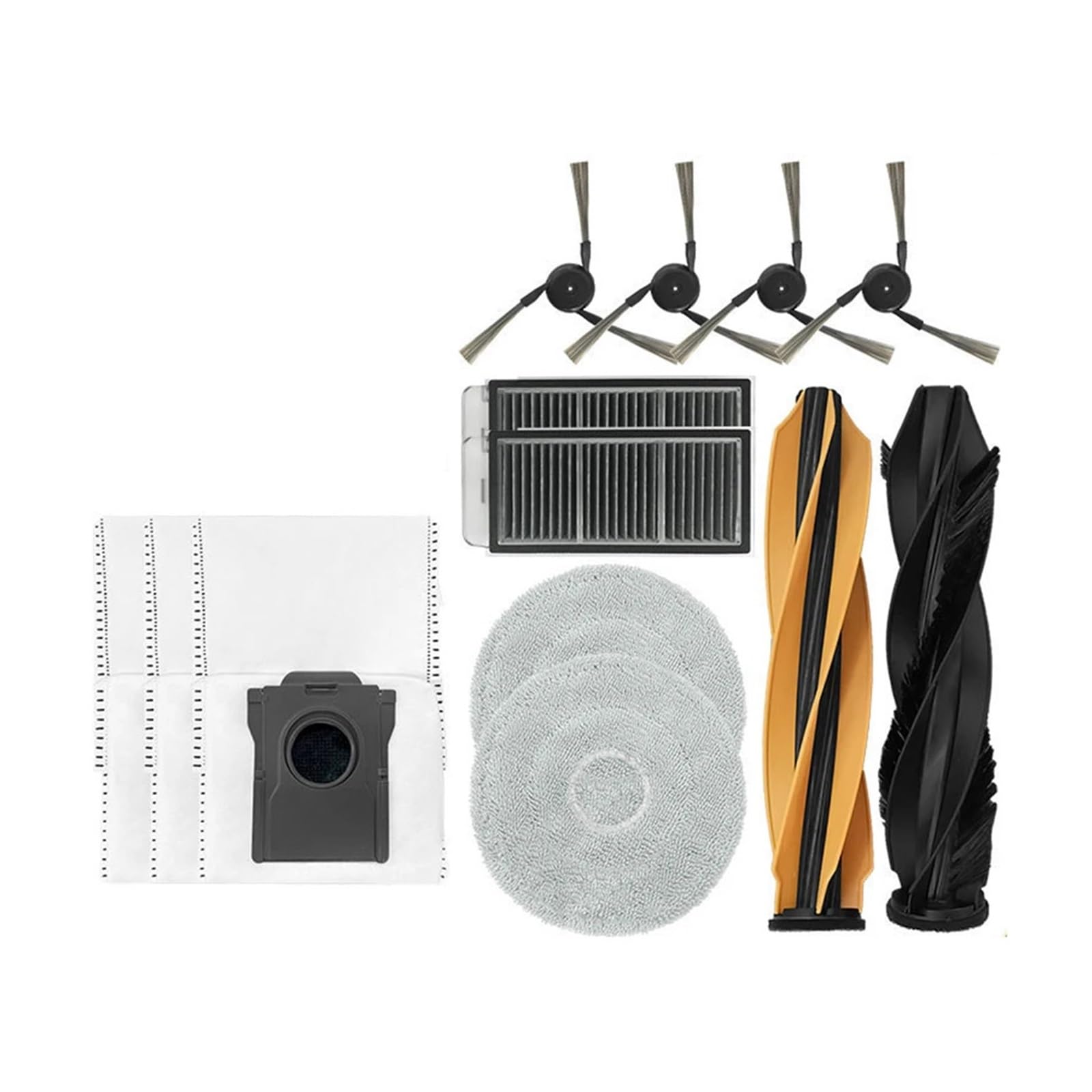 Kit Repuesto, Compatible con Mova, Cepillo Filtro Bolsa
