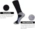 JOYNEE Mens Athletic Performance Crew Socks for Running and Training 6 Pack