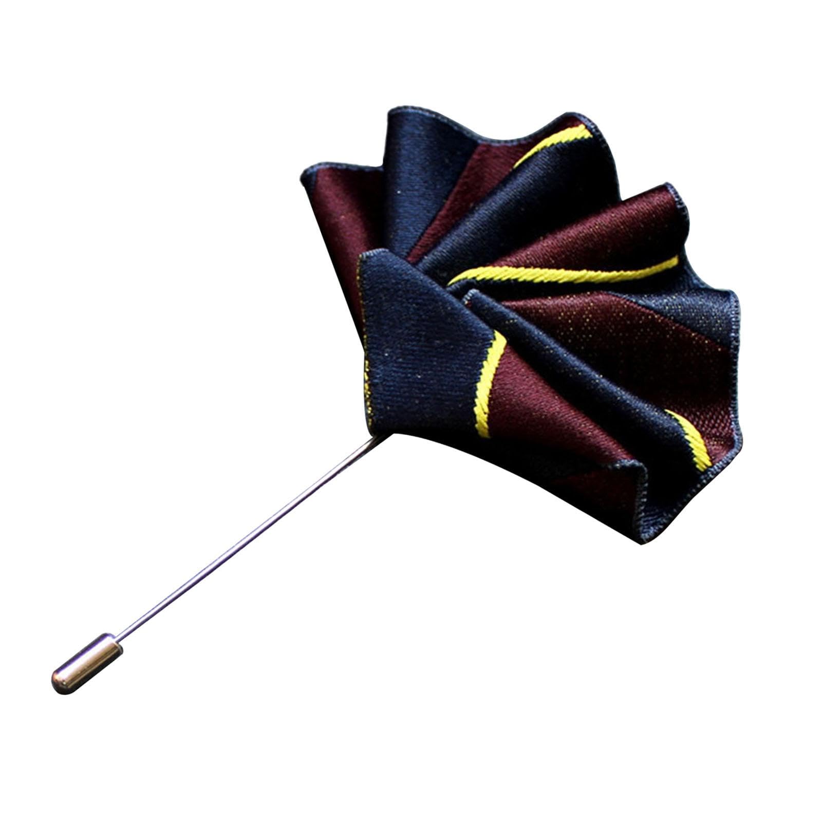 Men's Lapel Pin Decorative Trendy Shirt Brooch for Concert Prom Dinner Party Style B|Clothing Shoes & Accessories| Mens Accessories| Handkerchiefs-image-46