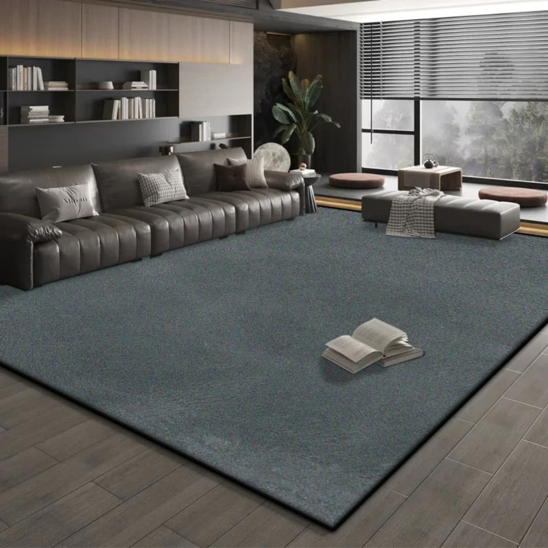 Tapis de sol bureau moderne et tapis flanelle doux 140 x 200