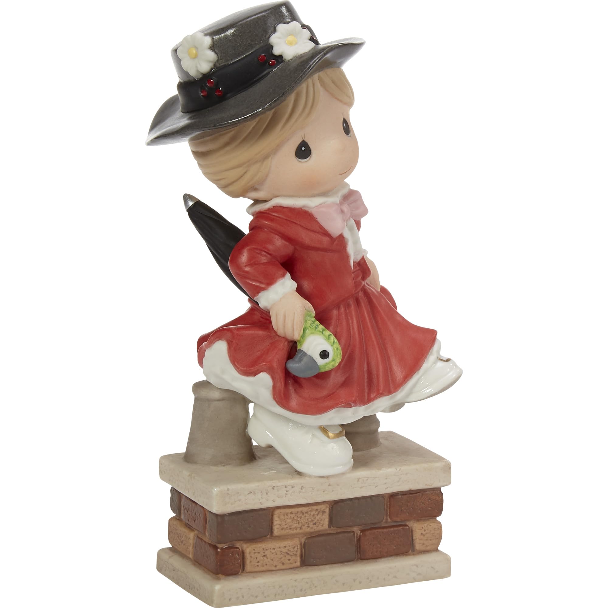 Precious Moments I’m Over The Rooftops for You Mary Poppins Figurine – Disney Showcase Hand-Painted Collectible – 211023