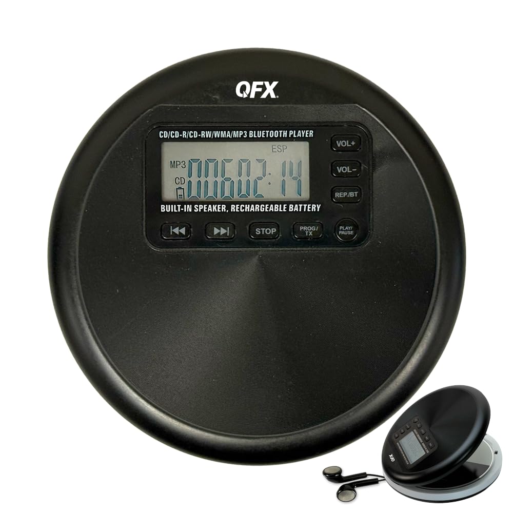QFX RETRO-30 Portable CD Player - portable cd players | Mubboo