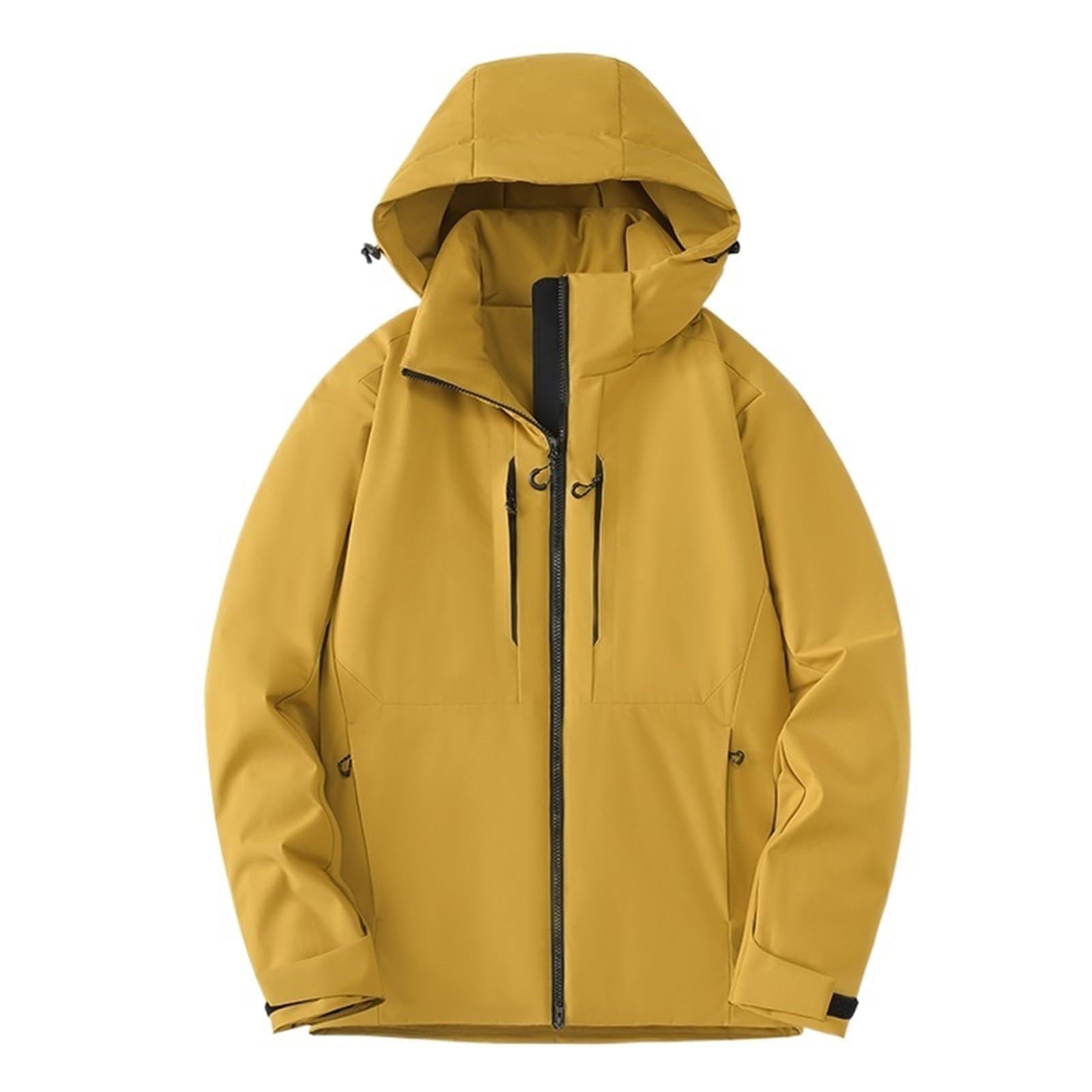 Chaquetas impermeables de invierno, cortavientos térmico, for hombre y mujer, for senderismo acampada Para Hombre