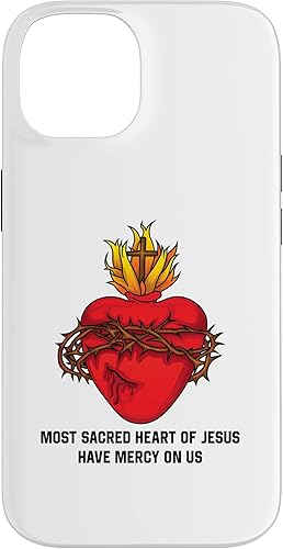 Miniatura 4 de Funda con diseño de corazón de Jesús para iPhone 12 mini