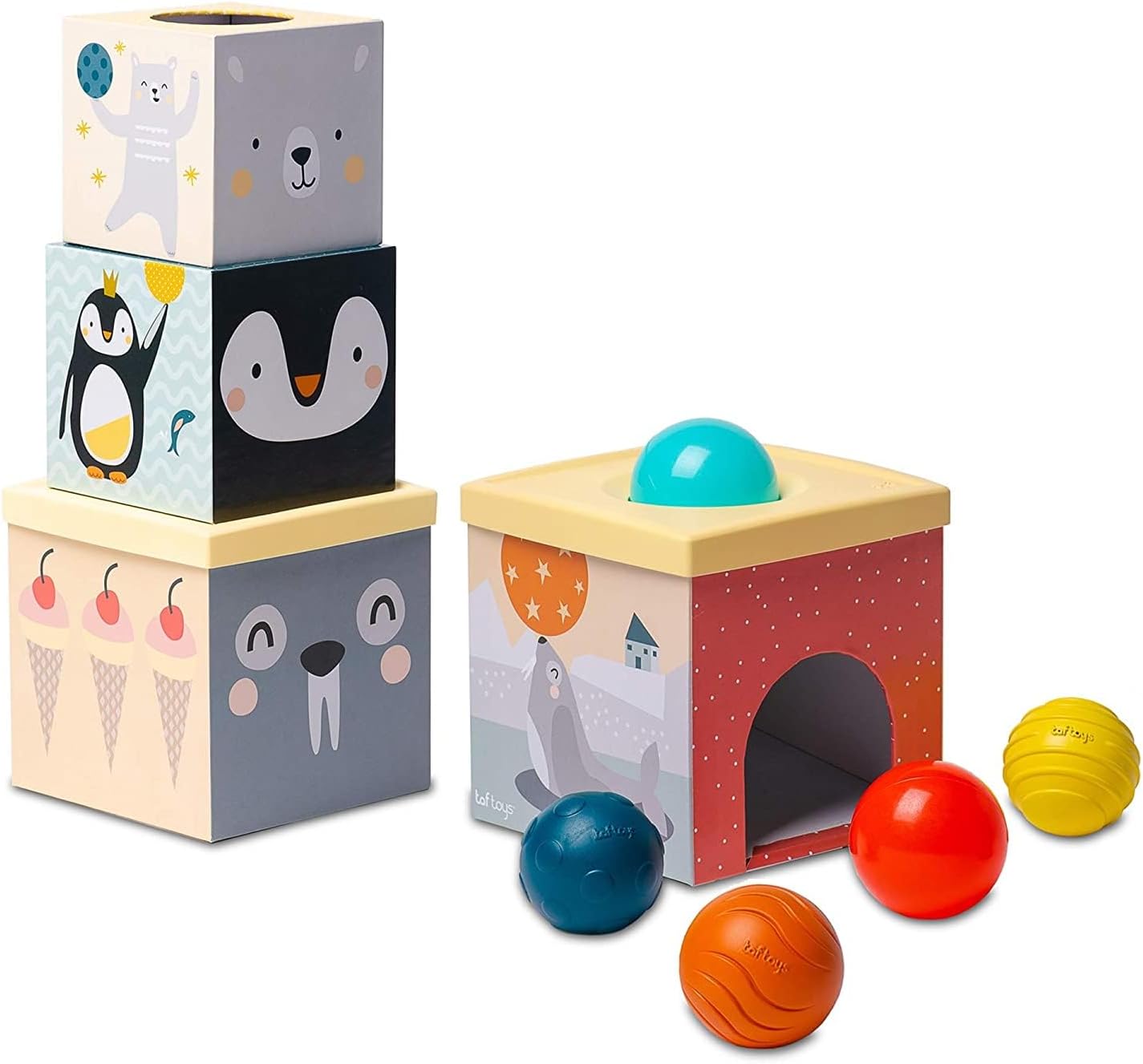 Taf Toys Sort & Stack for Infants & Toddlers Perfect for Stacking ...