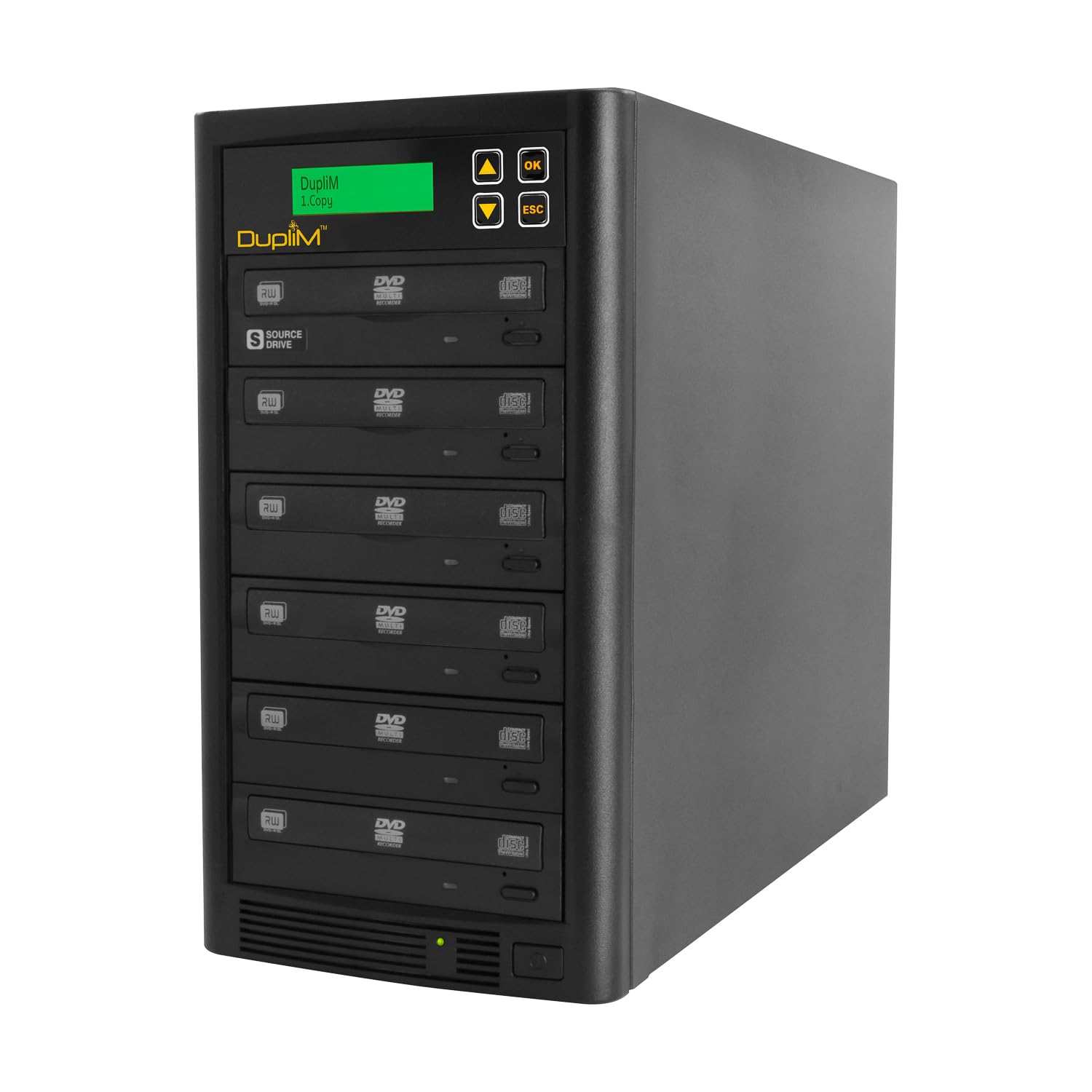 DupliM 1:5 DVD CD Duplicator Stand-Alone Burner Cloner Copier