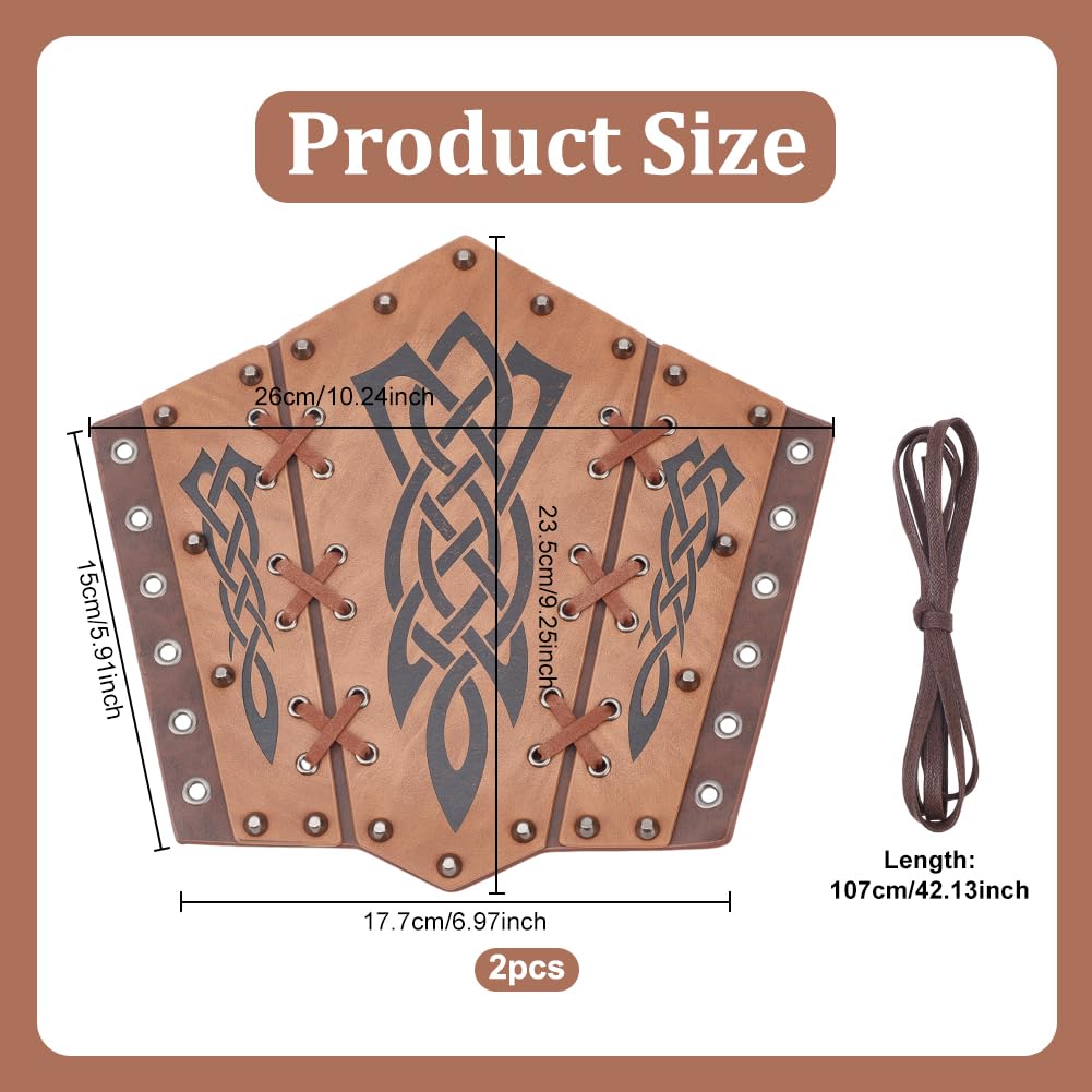 NBEADS Leather Arm Guard - Image 2