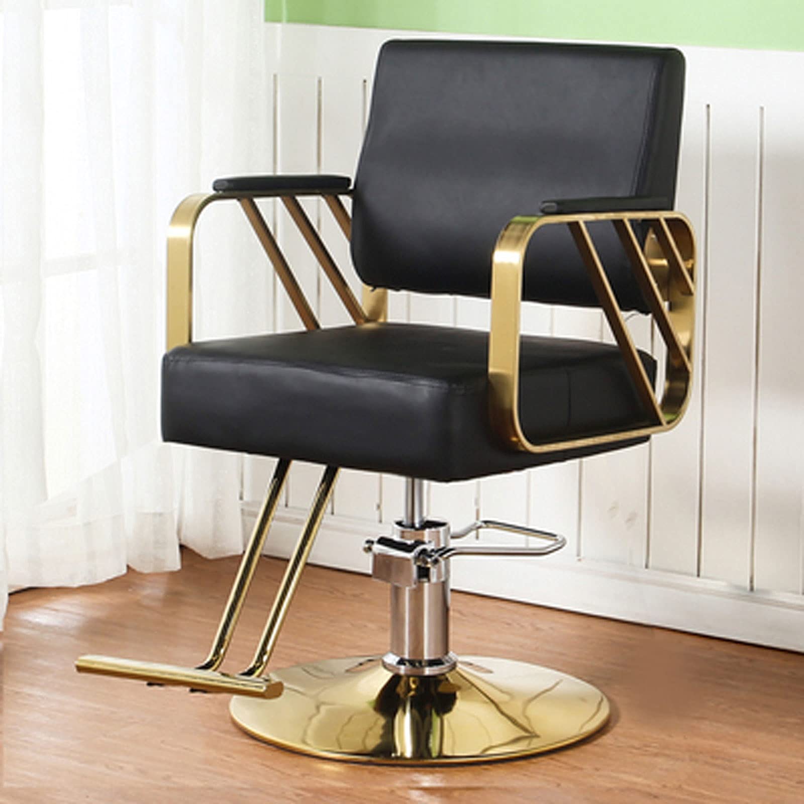 Amazon.co.jp: Modeling Salon Chair, Barber Shop Chair Simple 