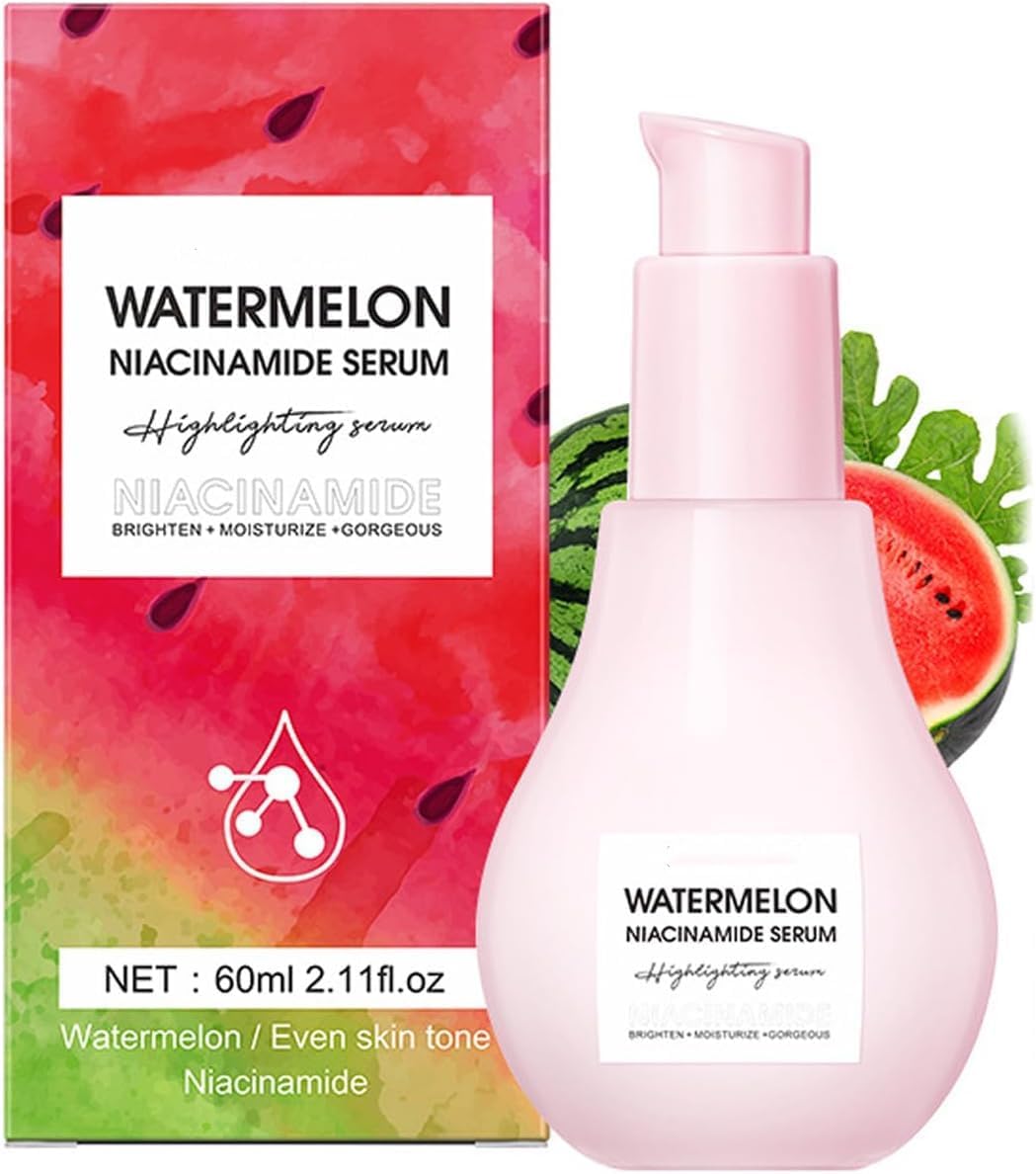 60ml Watermelon Glow Niacinamide Dew Drops Serum,Glow Recipe Watermelon