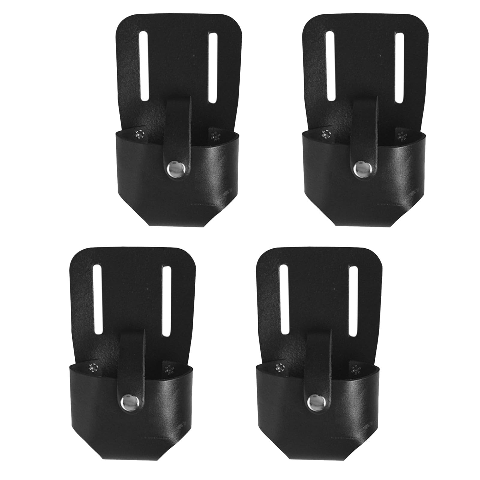 Paquete de 4 soportes de cinta adhesiva de poliuretano impermeables, resistentes y seguros, ideales para electricistas y profesionales y accesorios de herramientas confiables.