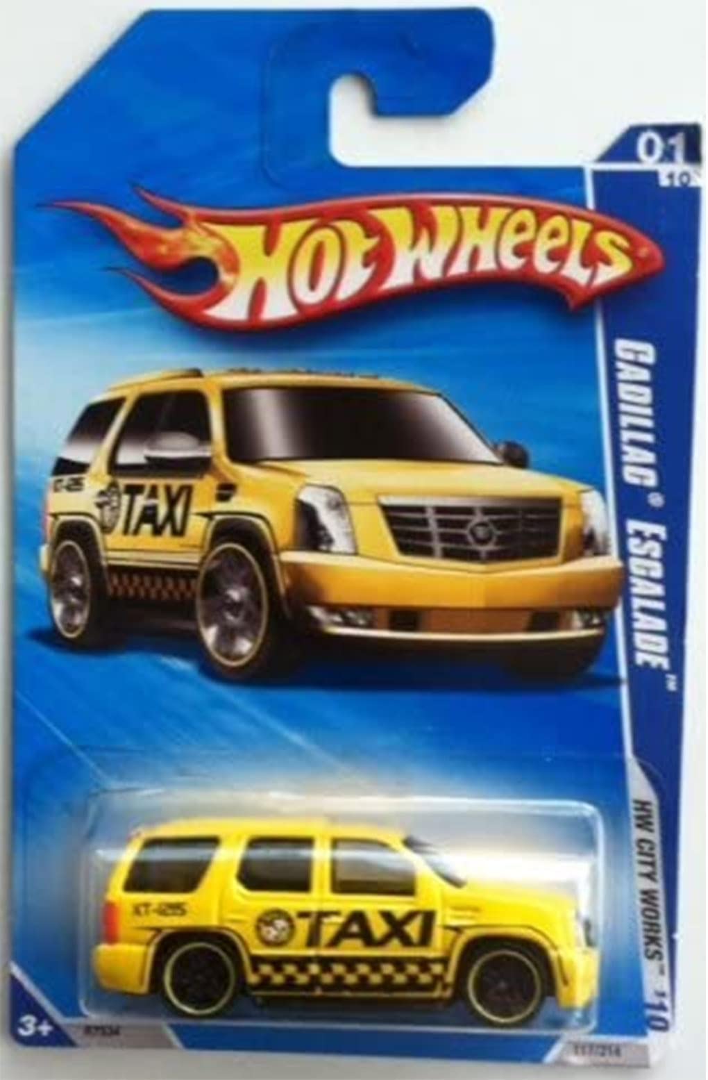 Amazon.com: 2010 HOT WHEELS HW CITY WORKS 109/240 YELLOW TAXI