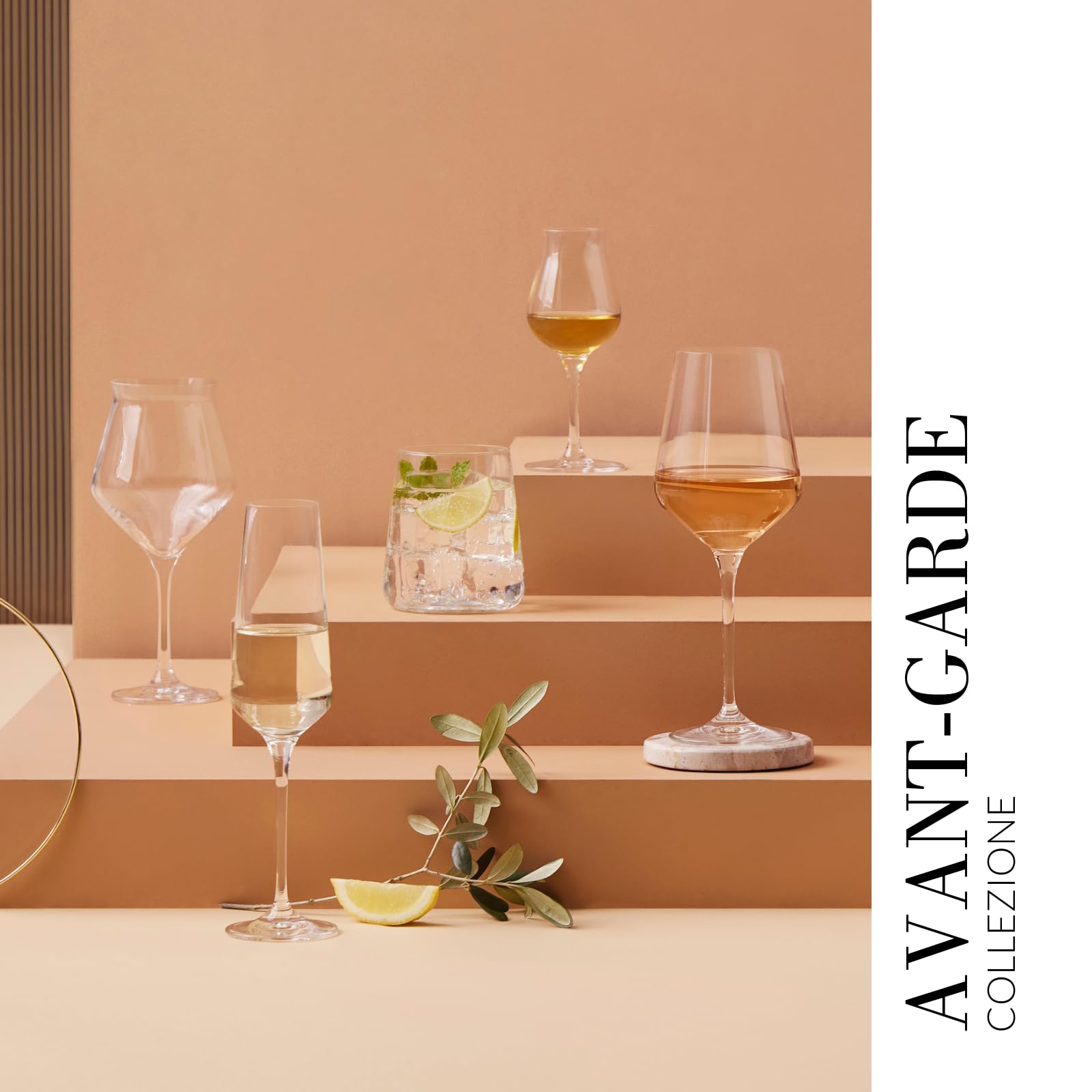 Set Di 4 Bicchieri Da Degustazione Whisky Krosno - 110ML, Design Avant-Garde, Lavabili In Lavastoviglie - Foto 6