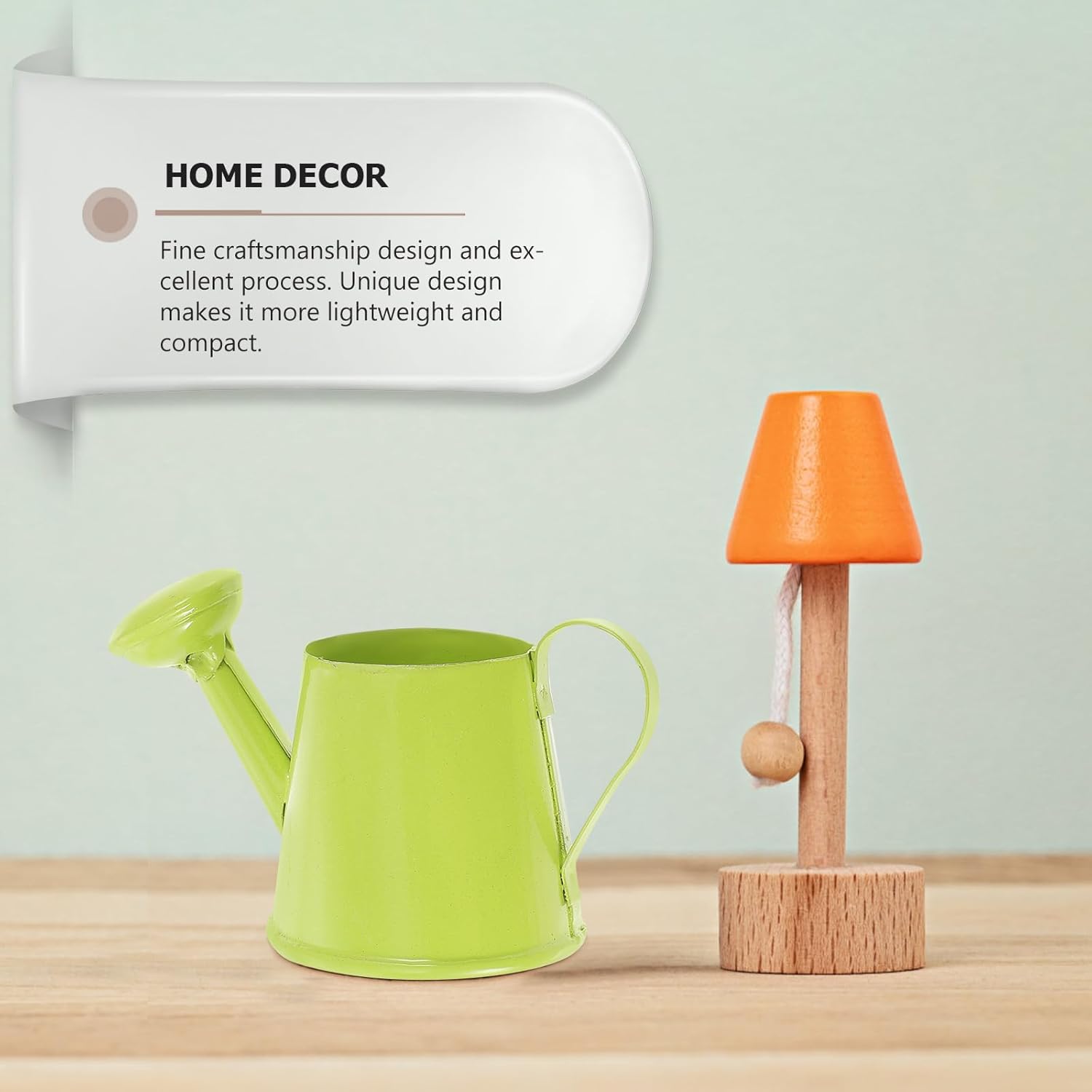 24 Pcs Mini Kettle Flower Gardening Tool Mini House Decor Garden Watering Can Party Favors Can Rustic Galvanized Jug Watering Kettle Vase Simulated Small Glass Random Color