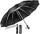 【頑丈な12本骨 逆折り式】 折りたたみ傘 大きいサイズ ワンタッチ 自動開閉 メンズ傘 折り畳み傘 超撥水 Teflon加工 風に強い 豪雨 梅雨対策 台風対応 おりたたみ傘 紫外線遮蔽 晴雨兼用 耐風傘 メンズ レディース 収納ポーチ付き