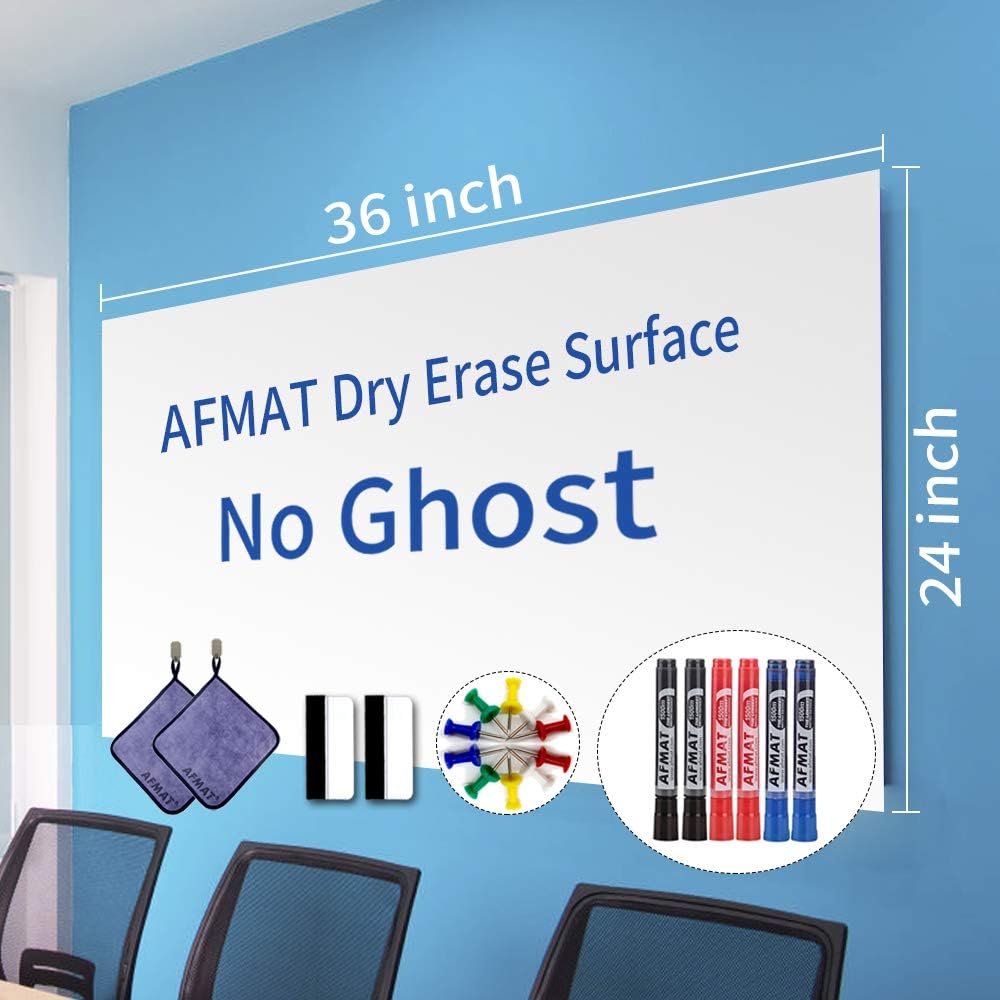 White Board Paper, Dry Erase Wallpaper, Peel and Stick Dry