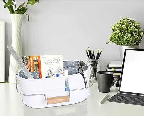 Miniatura 5 de Alpha Living Home Organizador de cubiertos de madera, soporte para utensilios de picnic, organizador para tenedores, cucharas, cuchillos, perfecto