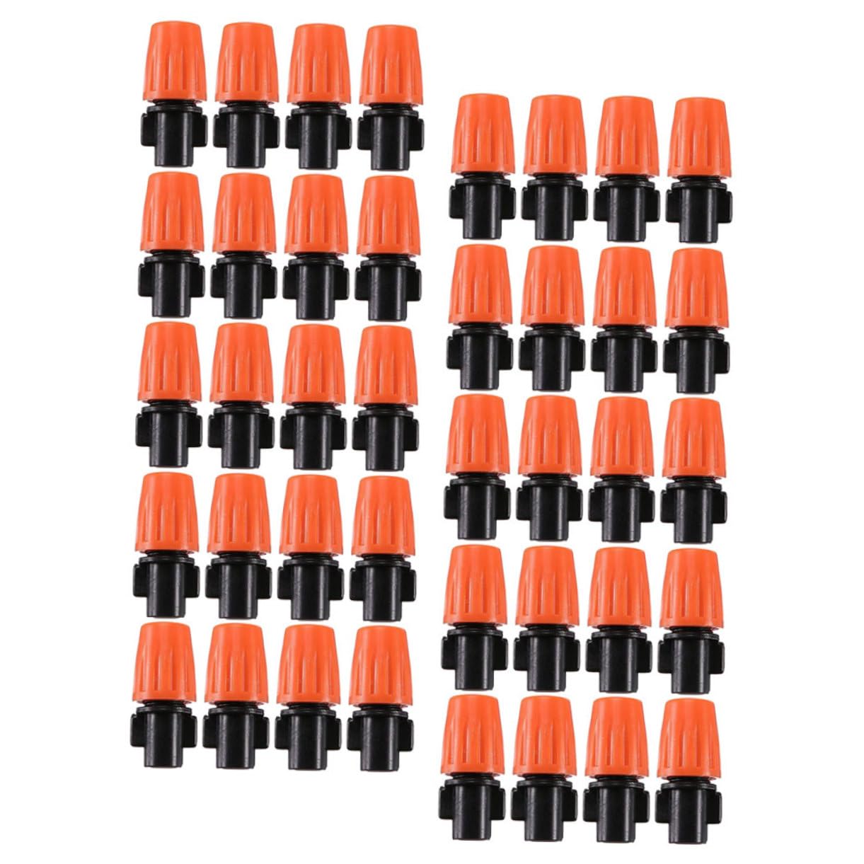 Gatuida 5 Set Ugelli Nebulizzatori Per Irrigazione Ugelli Sprinkler Regolabili Per Raffreddamento E Irrigazione Compatibili Con Sistemi 40 Pezzi*5