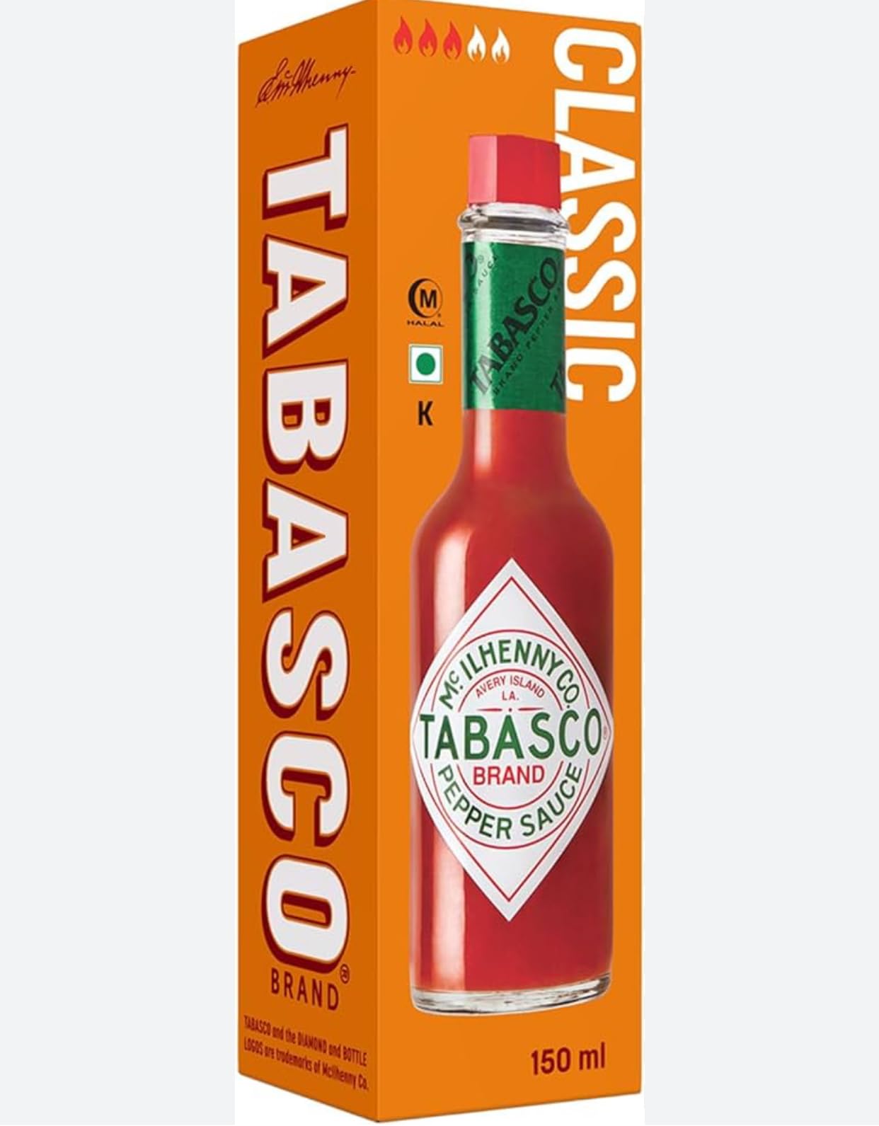 TABASCO HABANERO SAUCE 60ML