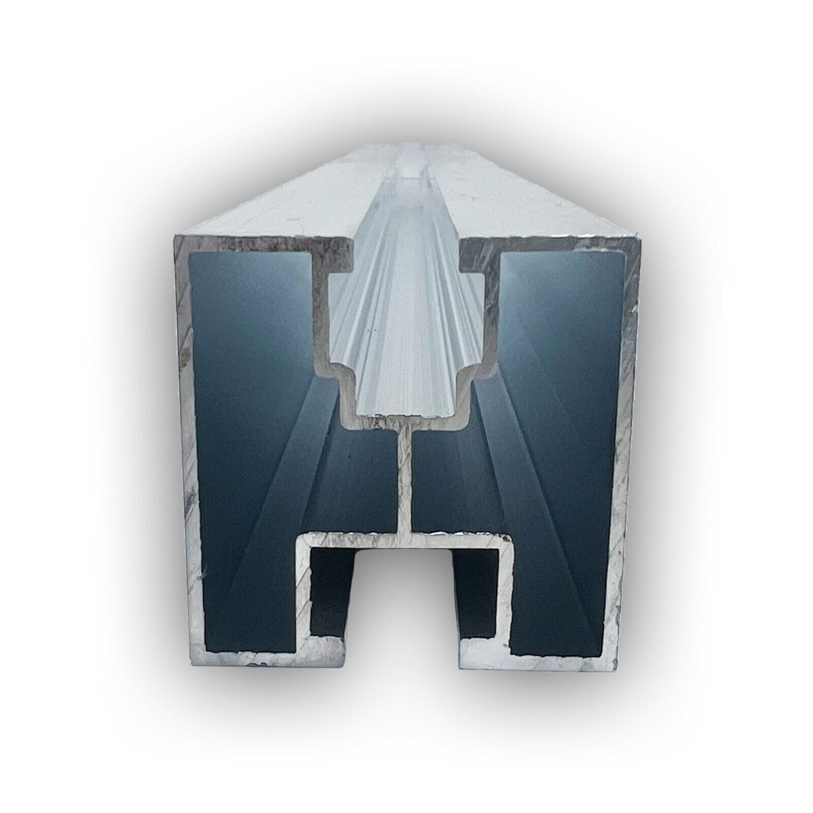 Alu-Nutenprofil 40x40mm – Nut 8, Ultraleicht, 8 Stück à 2m = 16m, Eloxiert