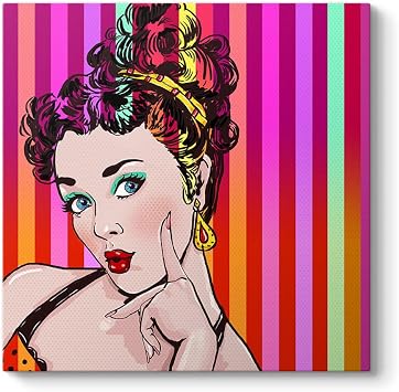 tabloshop Pin Up Girl Mucks Table 50 x 50
