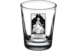 Tarot Card Empress Gin Glass Set