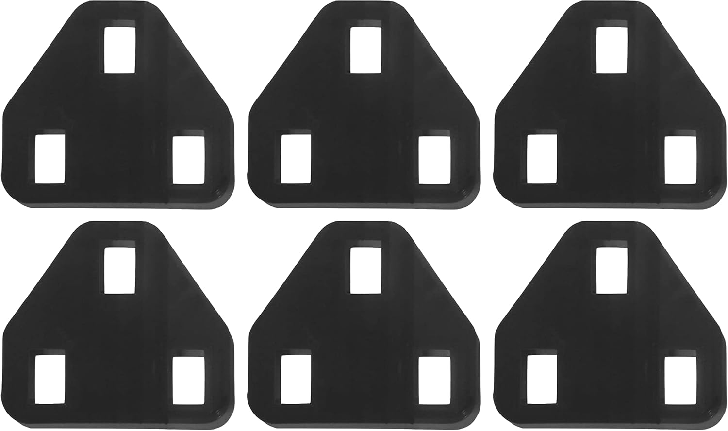 Cleat wedges for SHIMANO LOOK 6 x 1 degree stackable Cleat wedges for SHIMANO LOOK 6 x 1 degree stackable