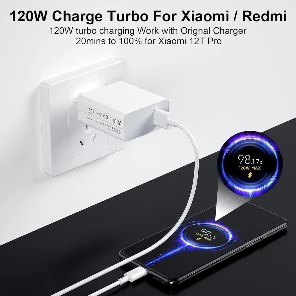 Kit Carregador Super Turbo 120W: Testado 7 dias para Carga Rápida