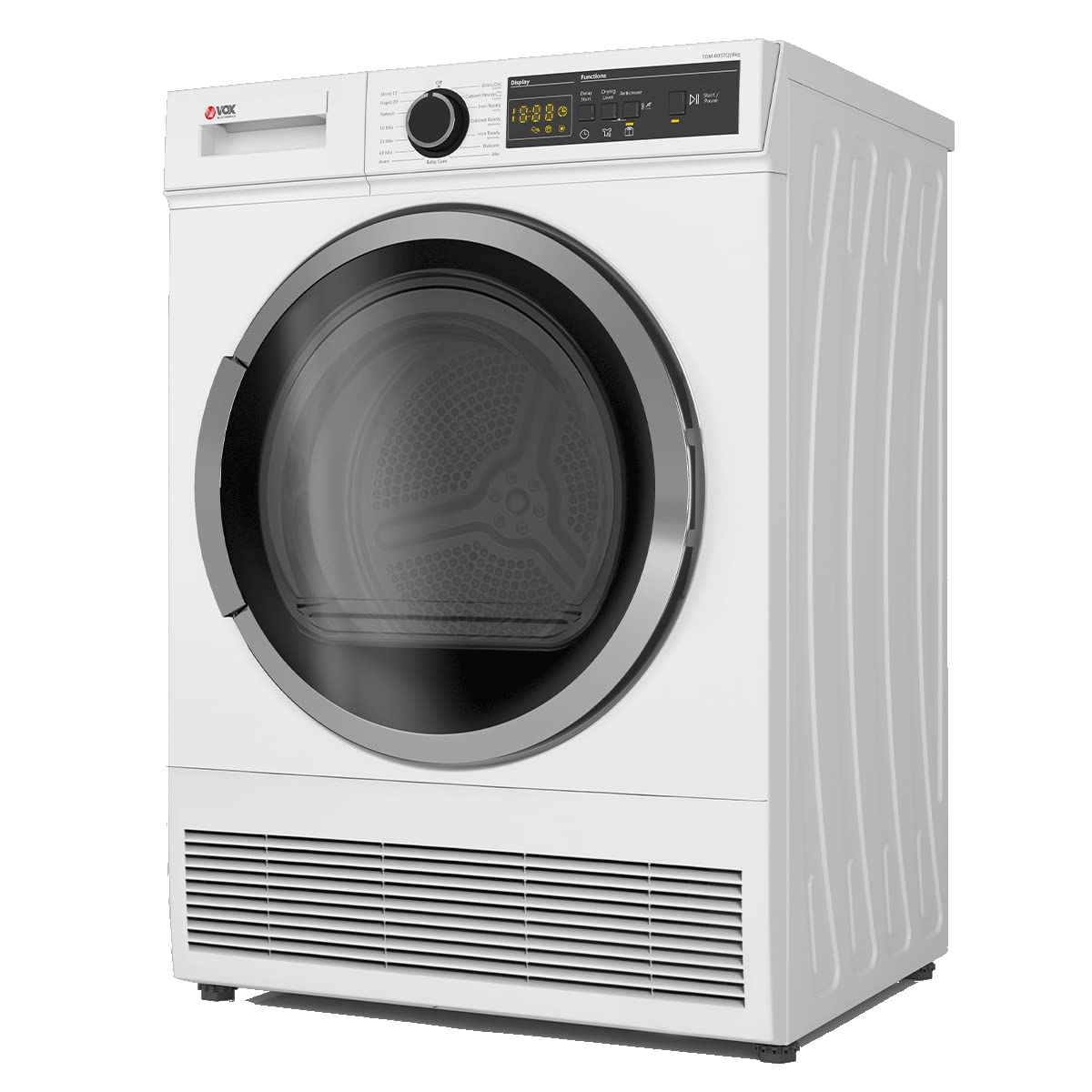 VOX TDM-805TQ (815TQ) SECADORA DE CONDENSACION 8 KG / 15 PROGRAMAS/SILENCIOSA/BAJO CONSUMO/PUERTA GRANDE