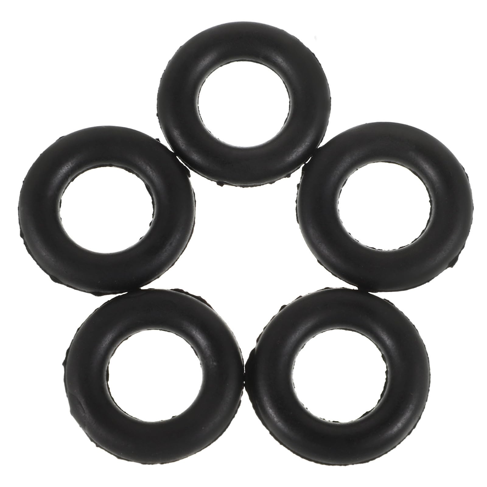 Enrollador de máquina de coser de goma negro, 5 piezas, accesorios para máquina de coser doméstica, compatible con Butterfly, Flyingman y Bee