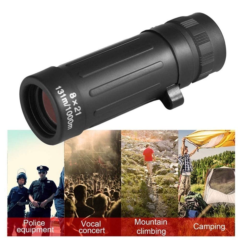 MRKU Télescope monoculaire 8X 8x21 Camping Chasse Sports Télescope Portée Pratique Jumelles monoculaires compactes Dropshipping