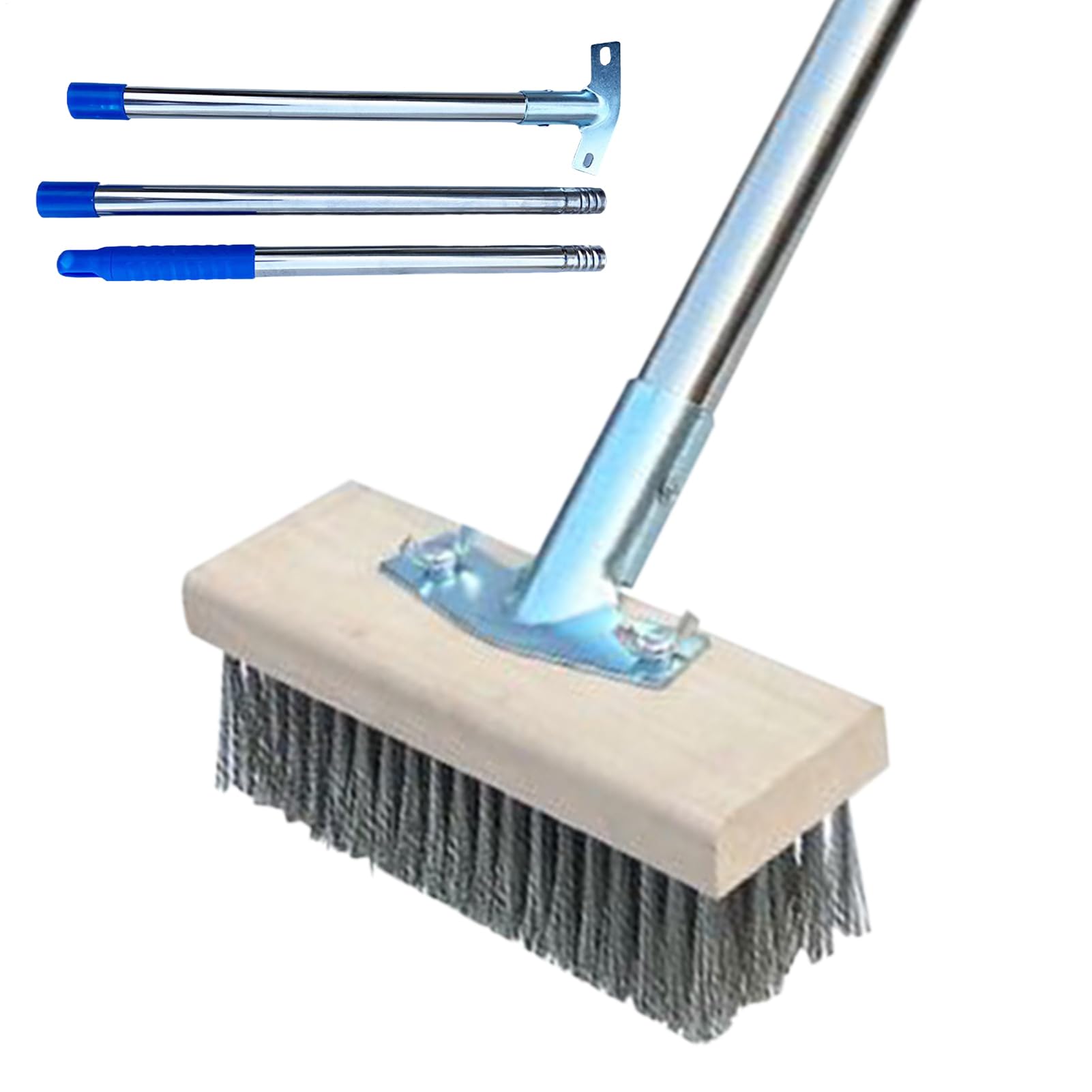 Brosse métallique en acier inoxydable pour nettoyer les joints de pavés incrustés
