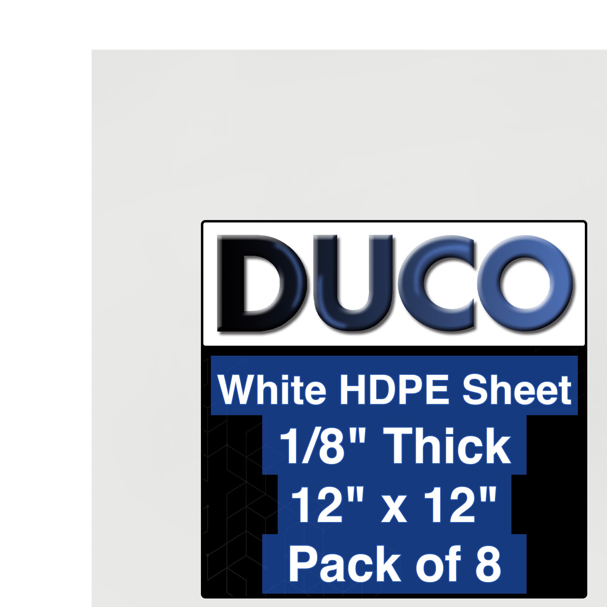 Duco HDPE Sheets - USA Made, Dishwasher Safe -30