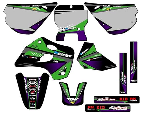 1994-1997 KX 80 SURGE Green Complete Kit Compatible with Kawasaki | Senge Graphics Inc