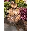 Bachlauf Wasserfall Gartenteich Bachlaufschalen Set, 135 x 50cm, Gr. S