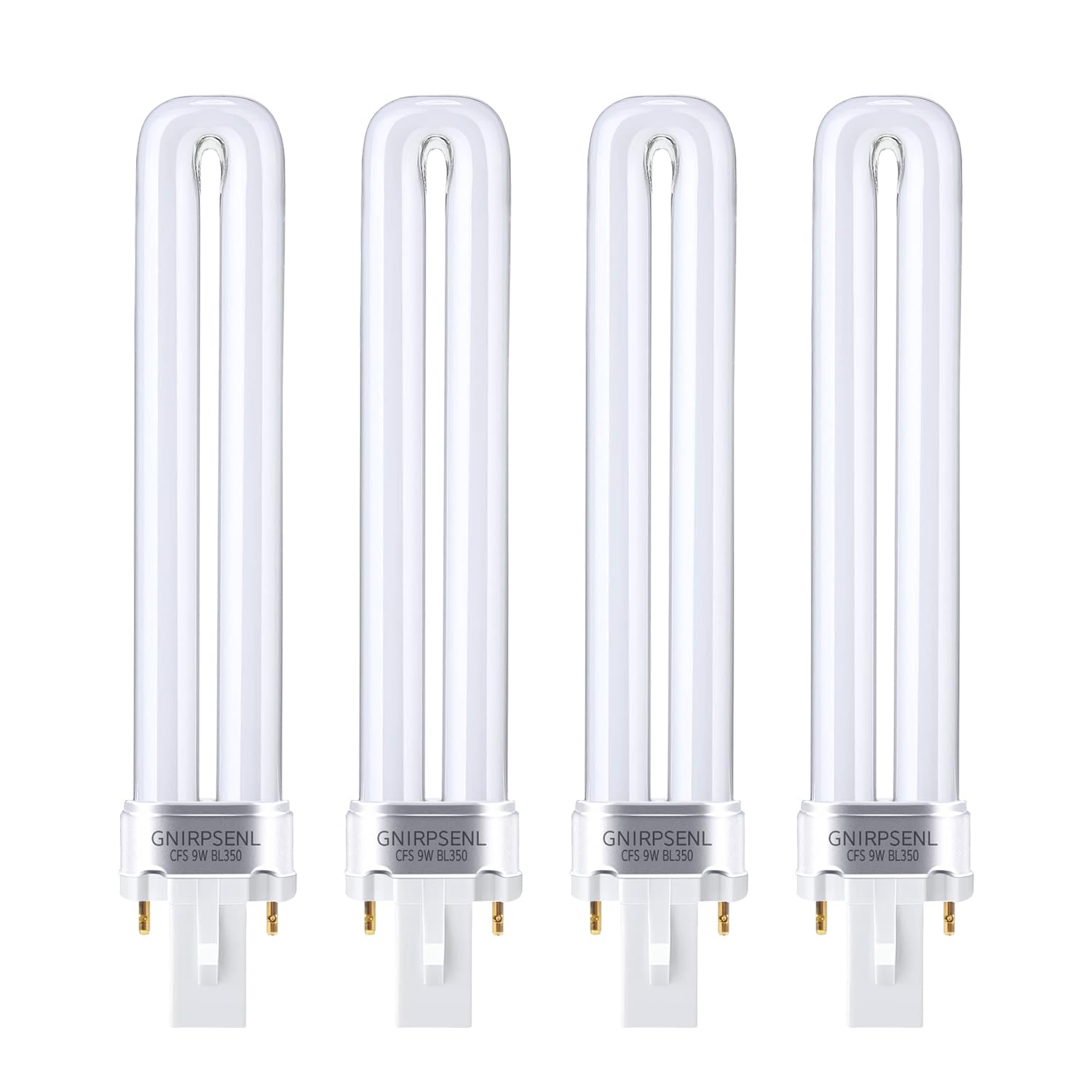 EL22 CFL CFS 9W BL350 Replacement Light Bulbs Compatible with FlyWeb EL-22, 4 Pack