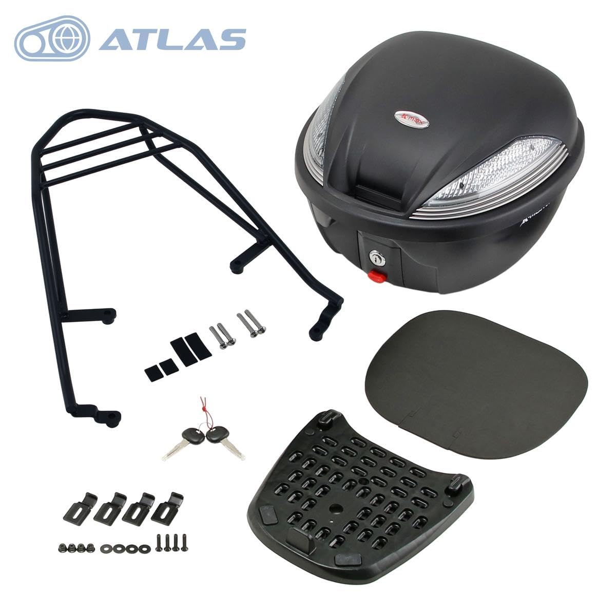 マジェスティs sMAX リアキャリ Amazon | アトラス マジェスティS MAJESTY S SMAX リアキャリア