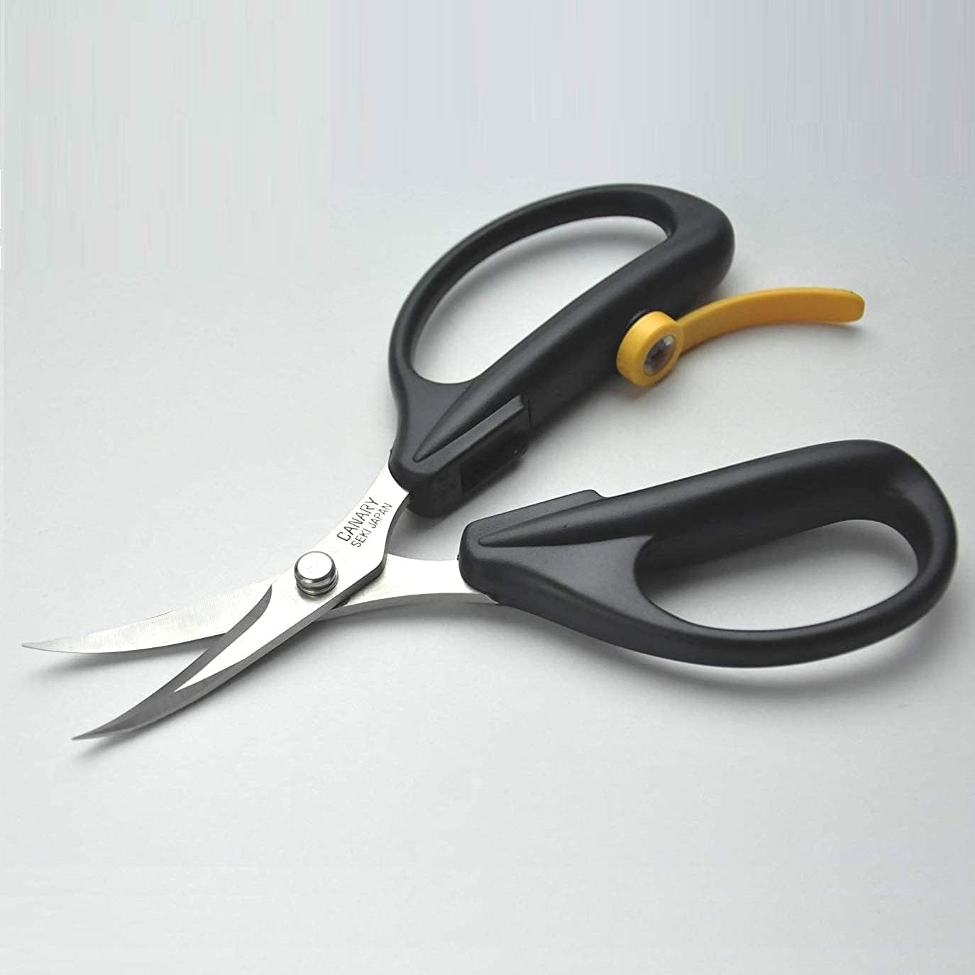Hasegawa cutlery arm wrestler curve blade scissors Black AW-165C (japan import)