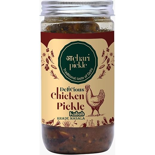 Homemade Khademasala Kabab Chicken Pickle 400 GM Delhi/Nor