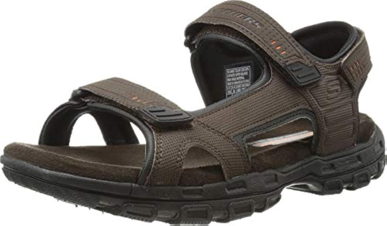 Skechers Men's Louden Fisherman Sandal, Brown, 12 UK