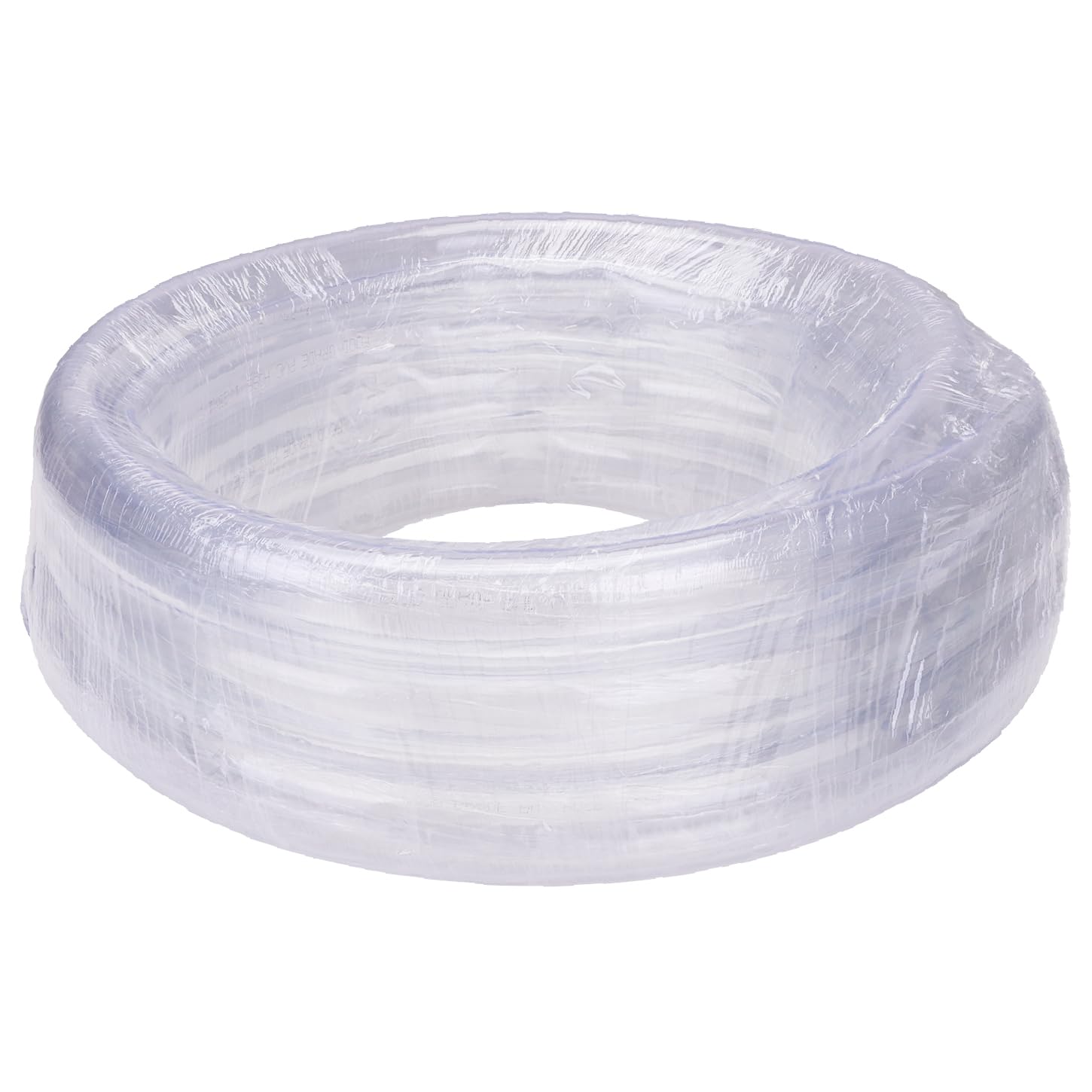 DERNORD Tuyau en PVC flexible en vinyle transparent de 3,8 cm de diamètre intérieur x 3,8 cm de diamètre extérieur de 7,6 m pour qualité alimentaire