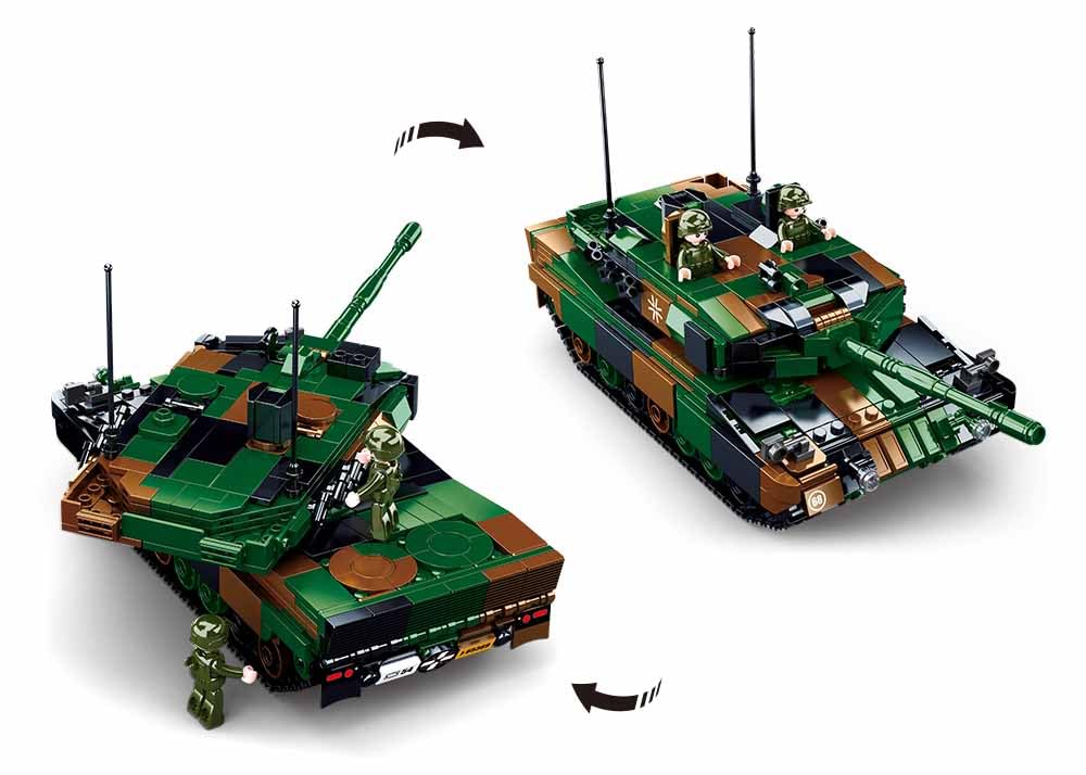 Sluban-Char d'assault Dit Panzer Allemand - Jeu de Construction